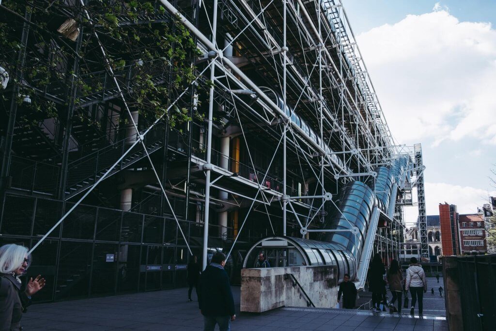 Center Pompidou in Paris. Image: Caleb Maxwell, Unsplash. 