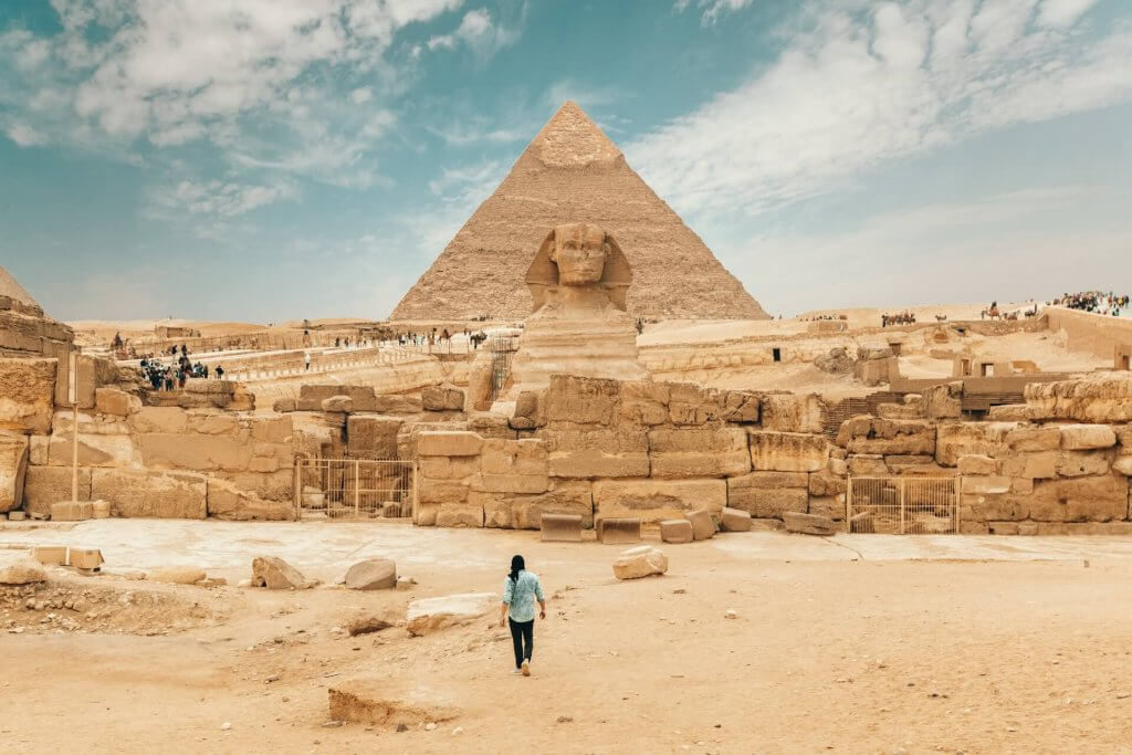 Sphinx of Giza. Image: Spencer Davis, Unsplash. 