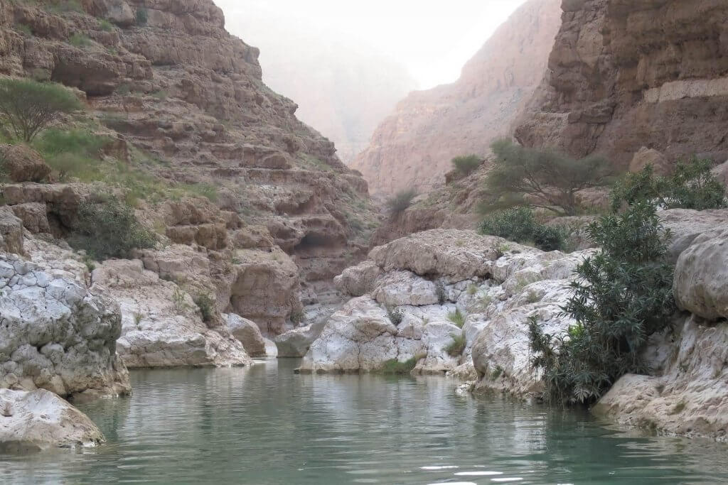Wadi Shab. Image: Chris Linnett, Unsplash. 