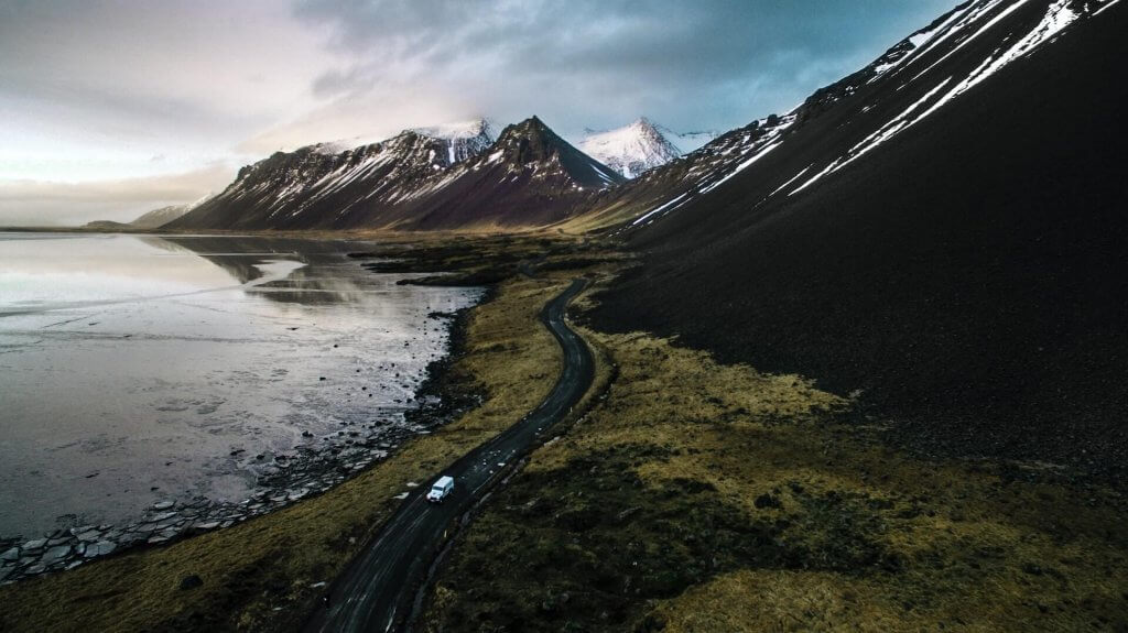Volcanoes in Iceland. Image: Andre Filipe, Unsplash. 