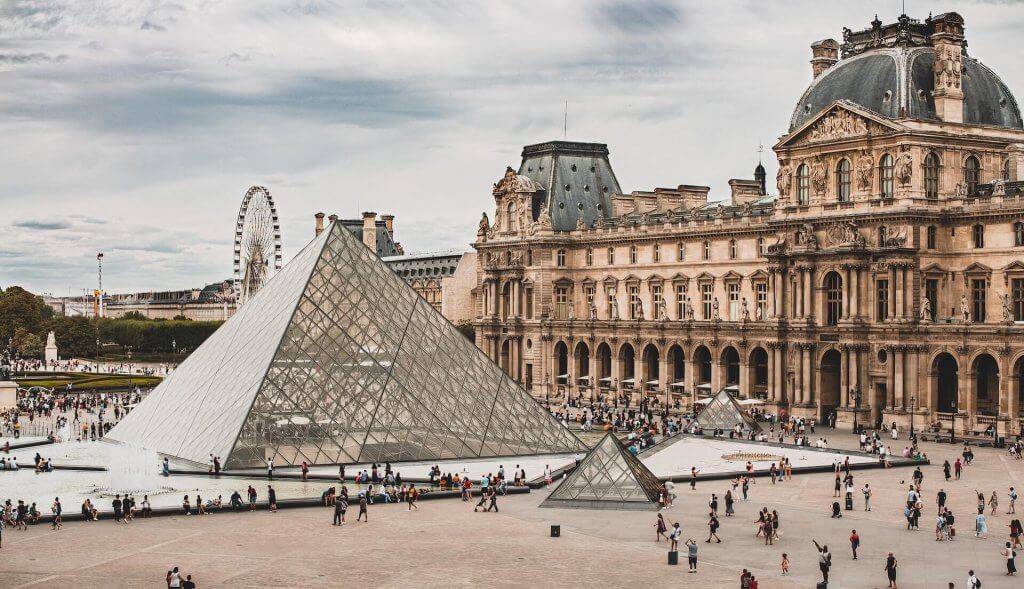 Louvre Museum. Image: Mika Baumeister, Unsplash. 