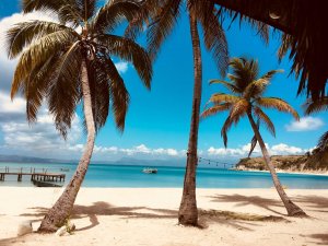 Temukan Pantai Teratas di Karibia. Gambar: Claudia Altamimi, Unsplash.