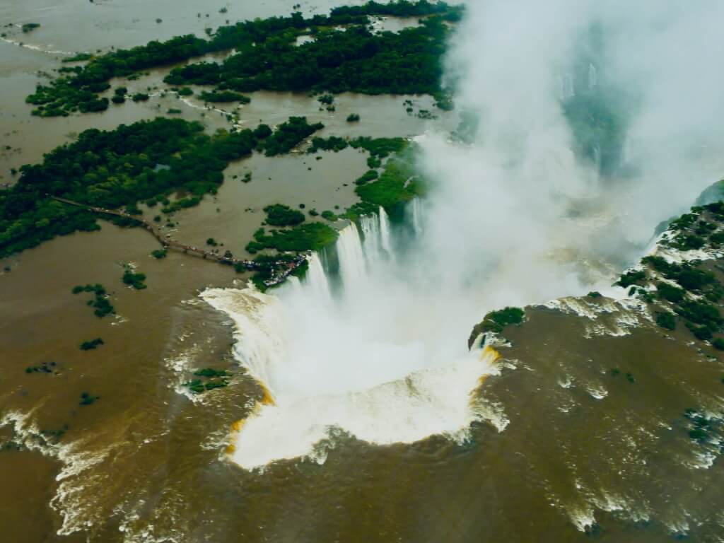 Puerto Iguazu. Image: Azzedine Rouichi, Unsplash.